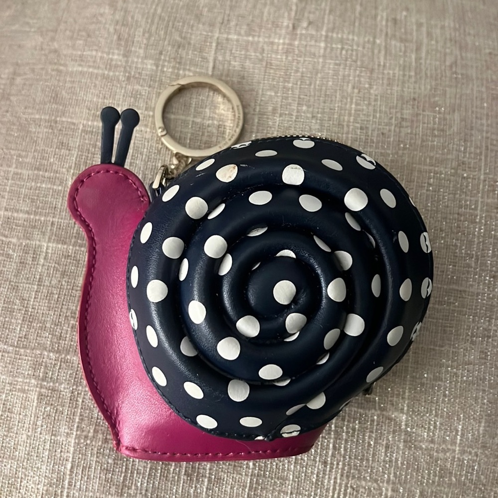 Kate Spade snail coin purse
